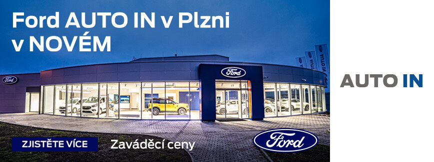 Ford AUTO IN v Plzni v novém