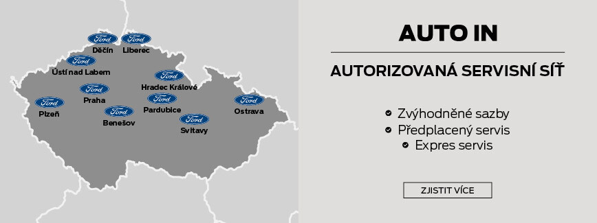 Ford AUTO IN servis ČR