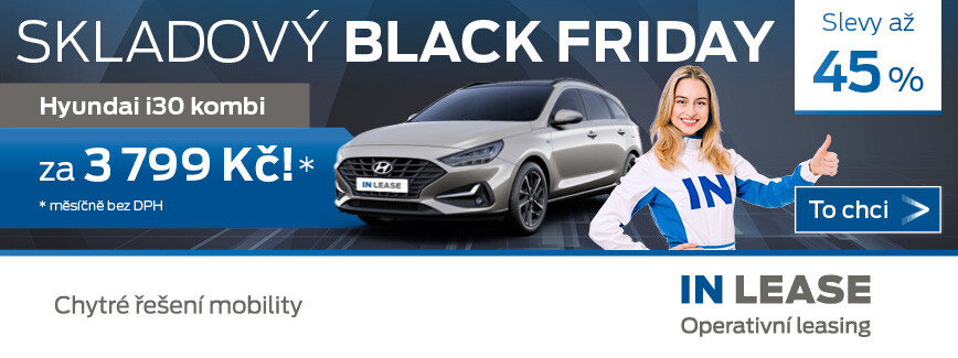 IN LEASE - Black Friday na operativní leasing