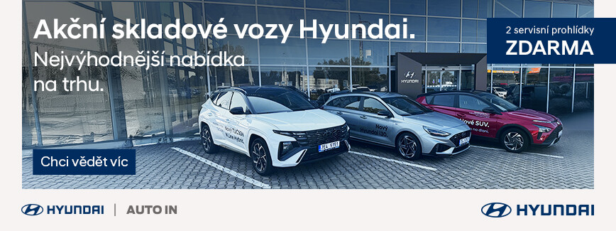 Akční skladové vozy Hyundai