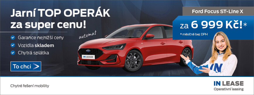 Ford Focus na operák skladem