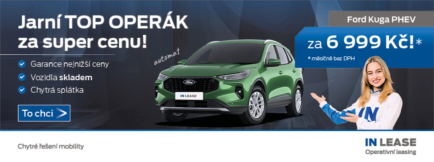 Ford Kuga na operák skladem