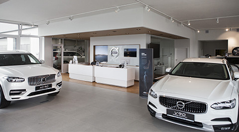 Zcela nový showroom Volvo v Ústí nad Labem