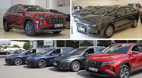 Předání vozů Hyundai pro Aquapalace Praha