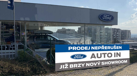 Připravujeme nový autosalon Ford v Plzni