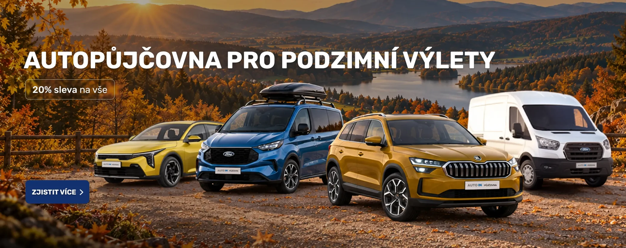 Autopůjčovna AUTO IN - Podzim