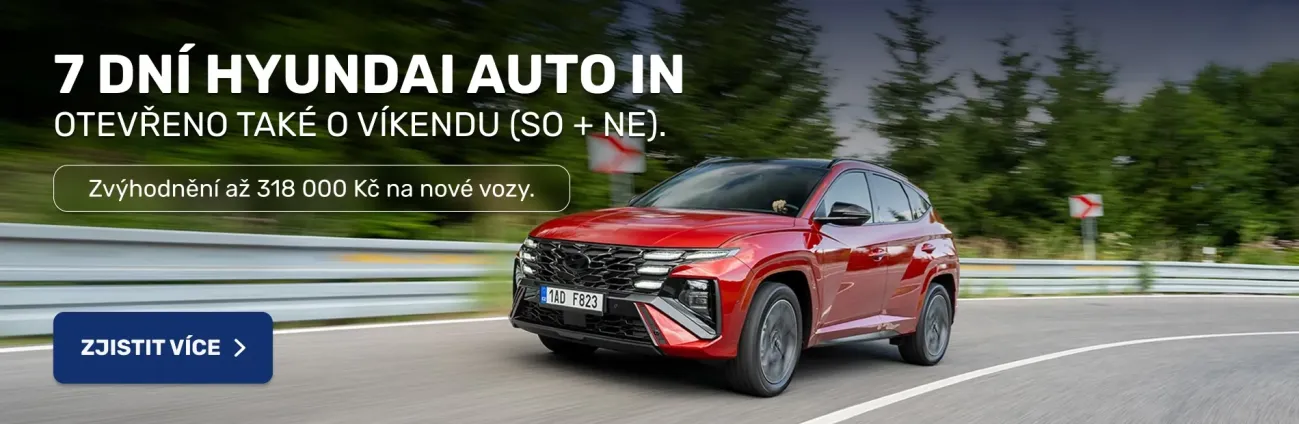 7 dní Hyundai AUTO IN - 11/2025