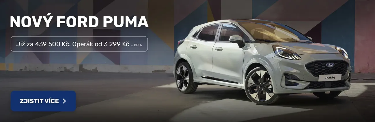 Ford Puma - akční nabídka 5/2026