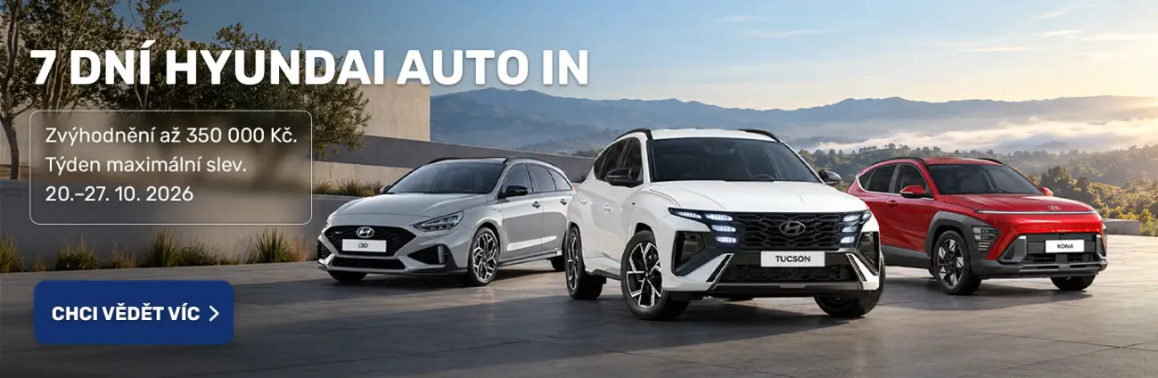 7 dní Hyundai AUTO IN - 10/2026