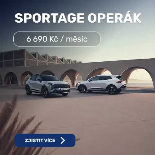 Kia Sportage - operák za 6 690 Kč