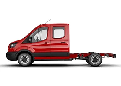 Transit Podvozek s dvojkabinou